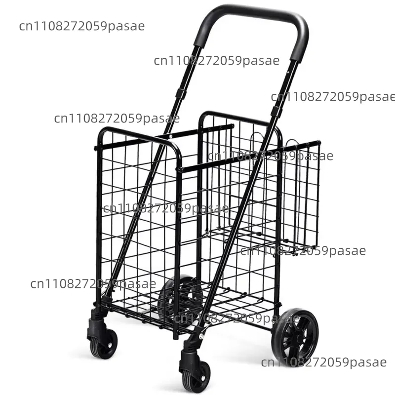 Power Tools Mall - Keranjang Belanja Lipat dengan Pegangan yang