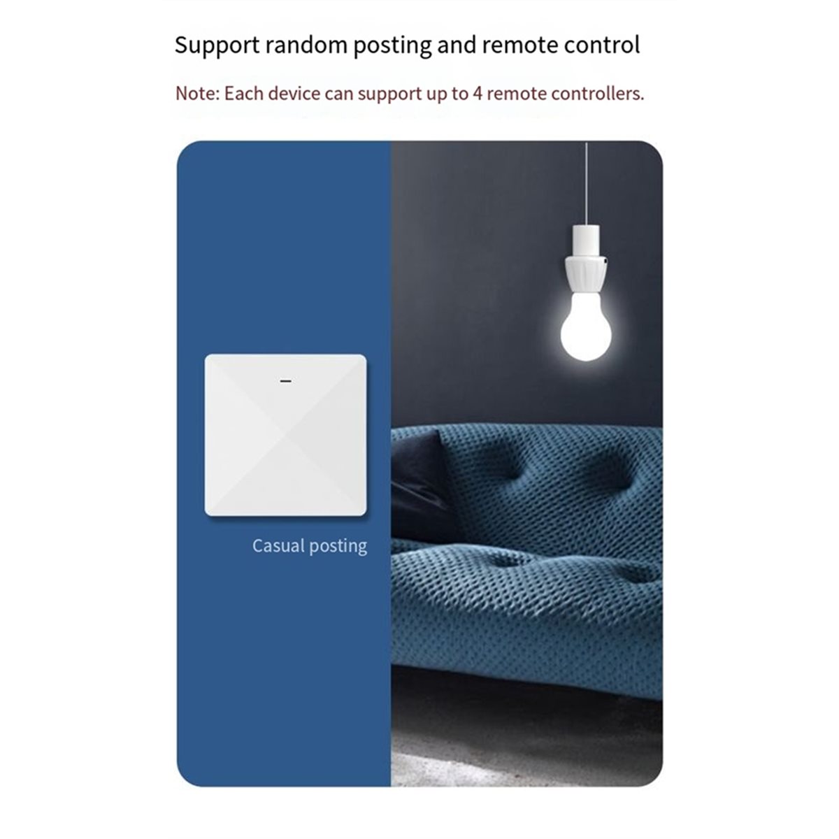 Power Tools App - [BARU] Dudukan Lampu dengan Remote Kontrol
