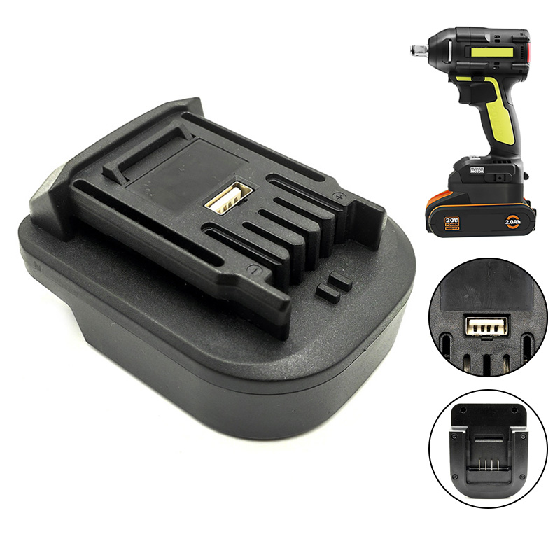 Power Tools That Are Green - Konverter Adaptor Baterai untuk Worx 4Pin