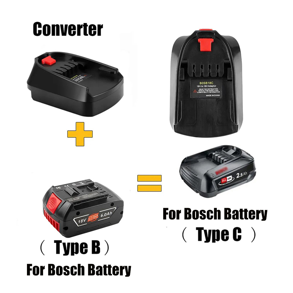 Power Tools That Are Green - Adaptor baterai digunakan untuk baterai Li-ion