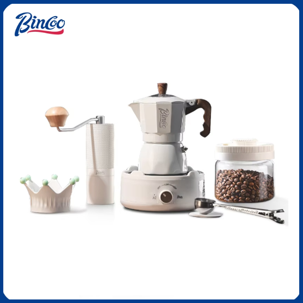Power Tools For Home - Mesin Espresso Bincoo Dual Valve Moka