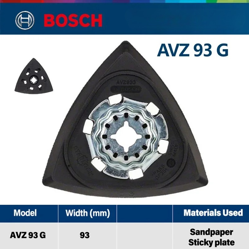 Oscillating Multi Tool - Bosch STARLOCK Sanding Plate AVZ 93