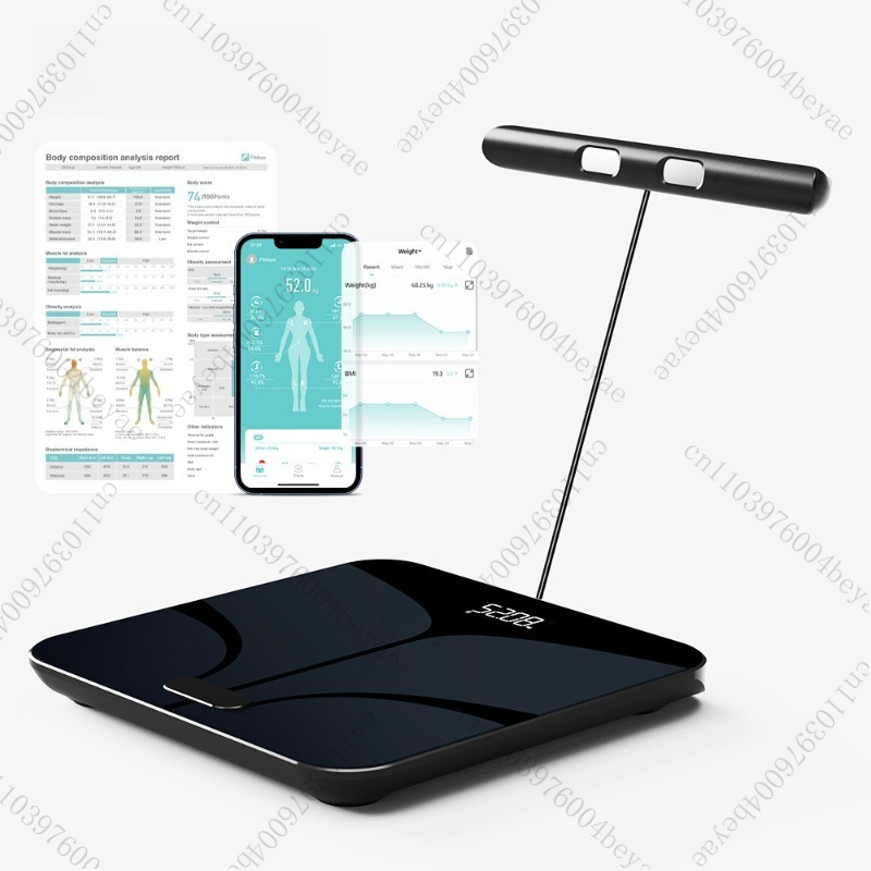 Power Tools App - Timbangan lemak tubuh delapan elektroda, timbangan