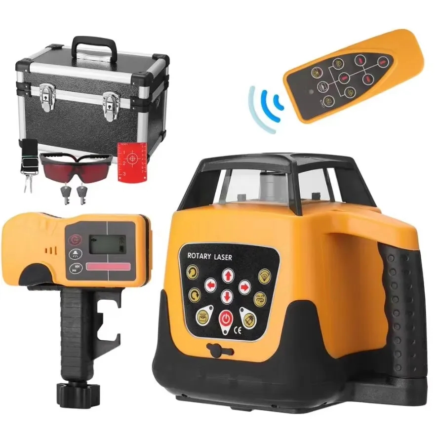 Power Tools That Are Green - Alat Pengukur Laser Rotary Otomatis 500m