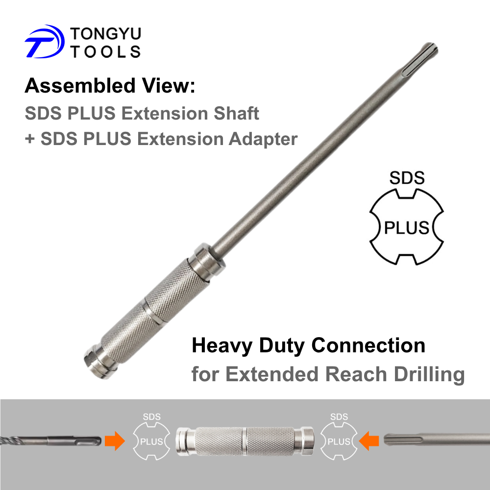 Adaptor Ekstensi SDS Plus Plus - Hammer Drill Sds ulasan dan harga