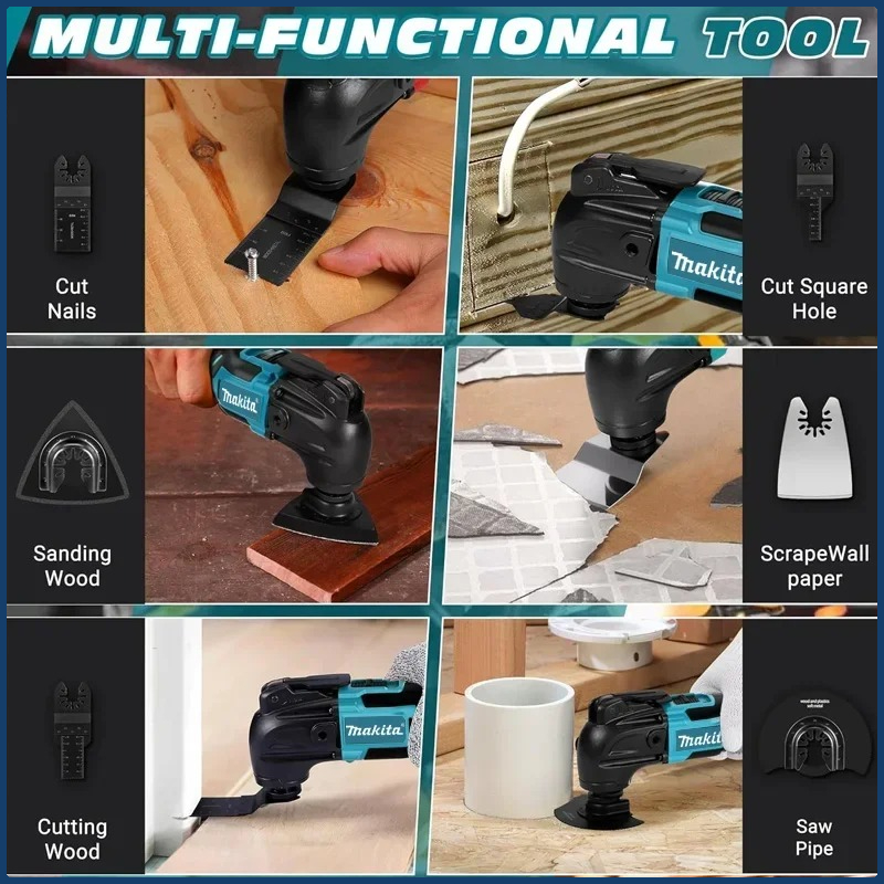 Makita 18V Quick Release Oscil - Oscillating Multi Tool ulasan dan harga