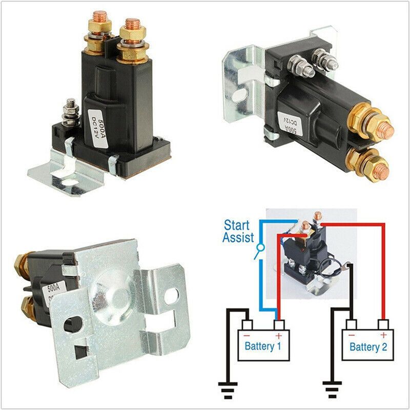 MALL 12V 500A Relay Saklar Mob - Power Tools Mall ulasan dan harga