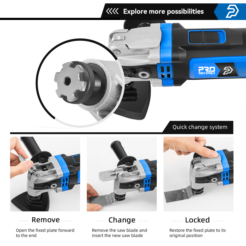 Alat multifungsi gergaji listr - Oscillating Multi Tool ulasan dan harga