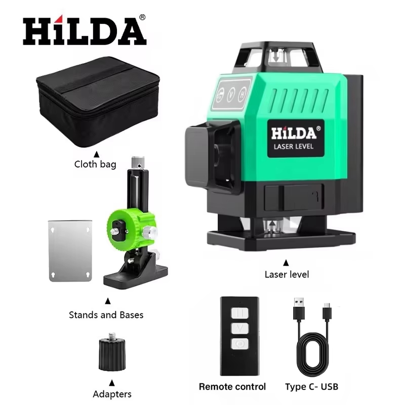 HILDA Laser Level Hijau Super  - Power Tools That Are Green ulasan dan harga