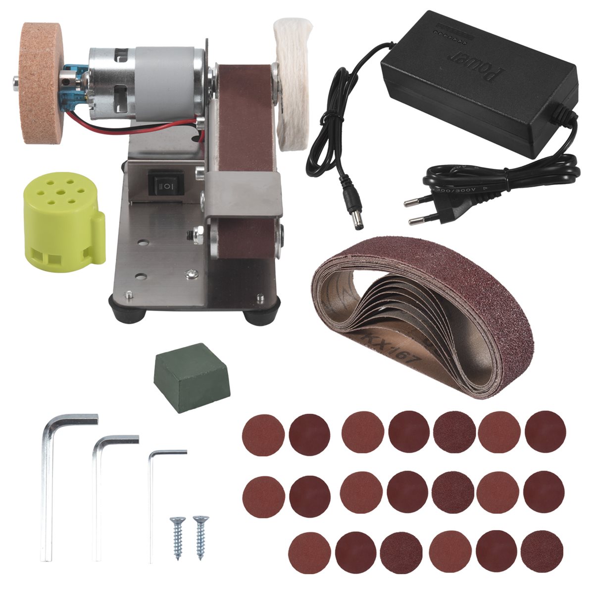 MALL EU Plug, Belt Sander, Pen - Power Tools Mall ulasan dan harga