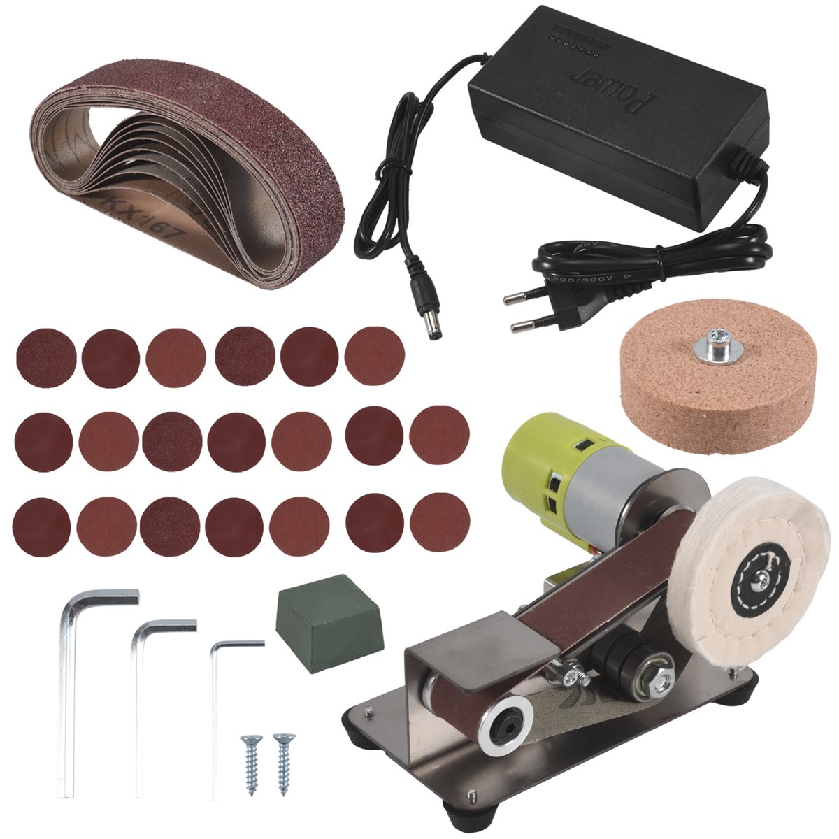 MALL EU Plug, Belt Sander, Pen - Power Tools Mall ulasan dan harga