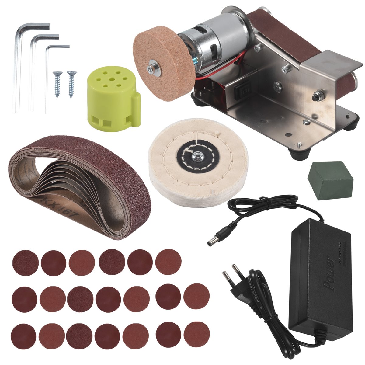 MALL EU Plug, Belt Sander, Pen - Power Tools Mall ulasan dan harga
