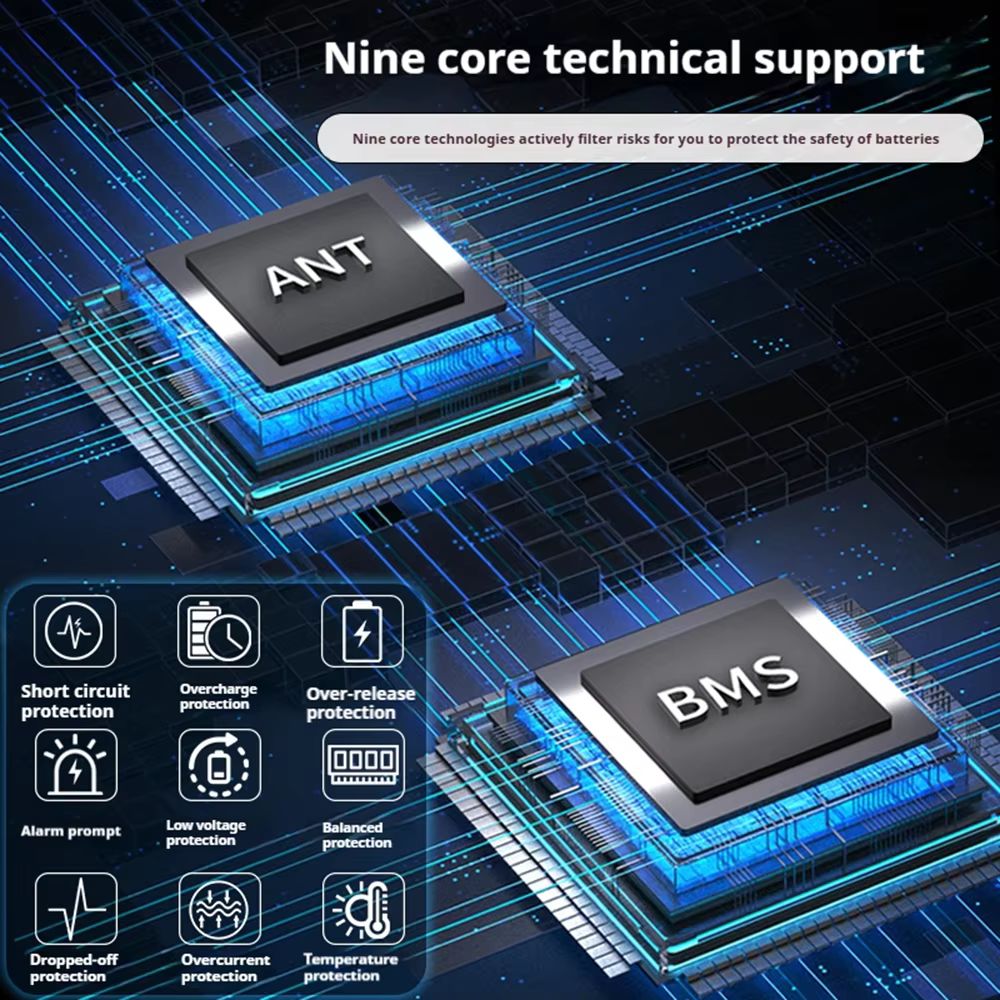 ANT BMS Smart 4S 60-400A BMS d - Power Tools App ulasan dan harga