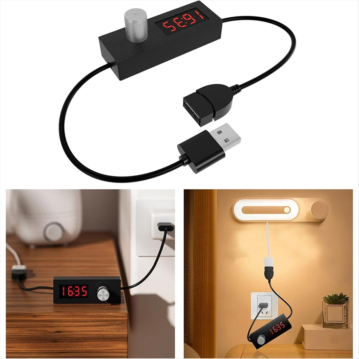 Kabel Timer USB MALL untuk Pem - Power Tools Mall ulasan dan harga