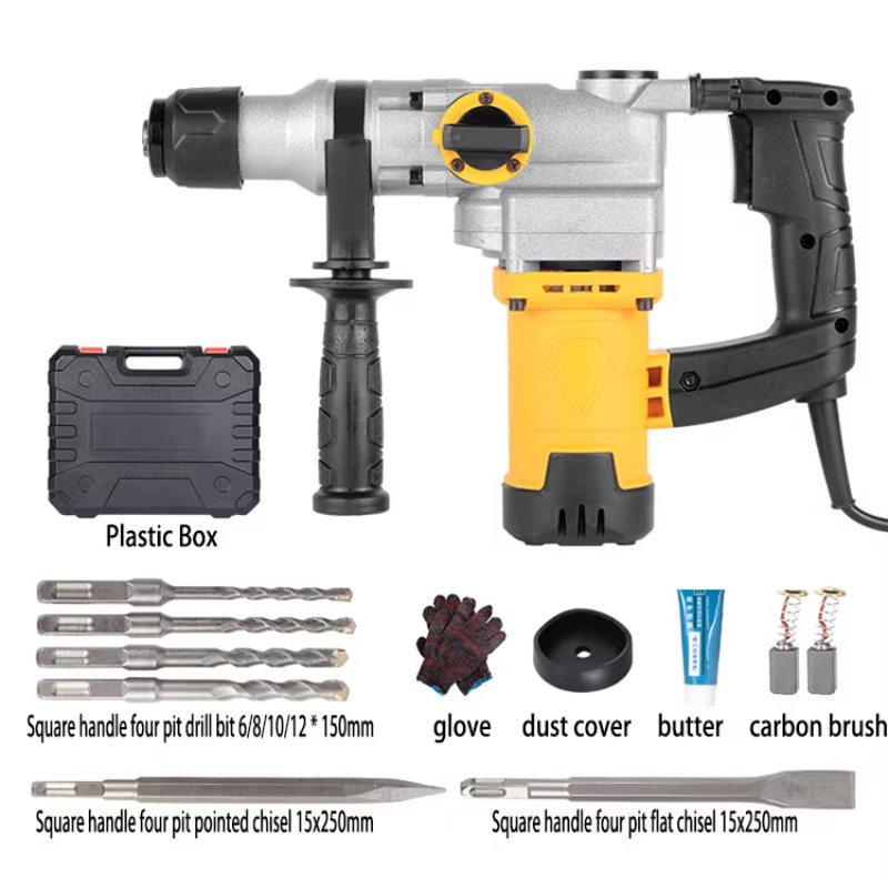 Bor Palu Putar Listrik 1200W S - Hammer Drill Sds ulasan dan harga