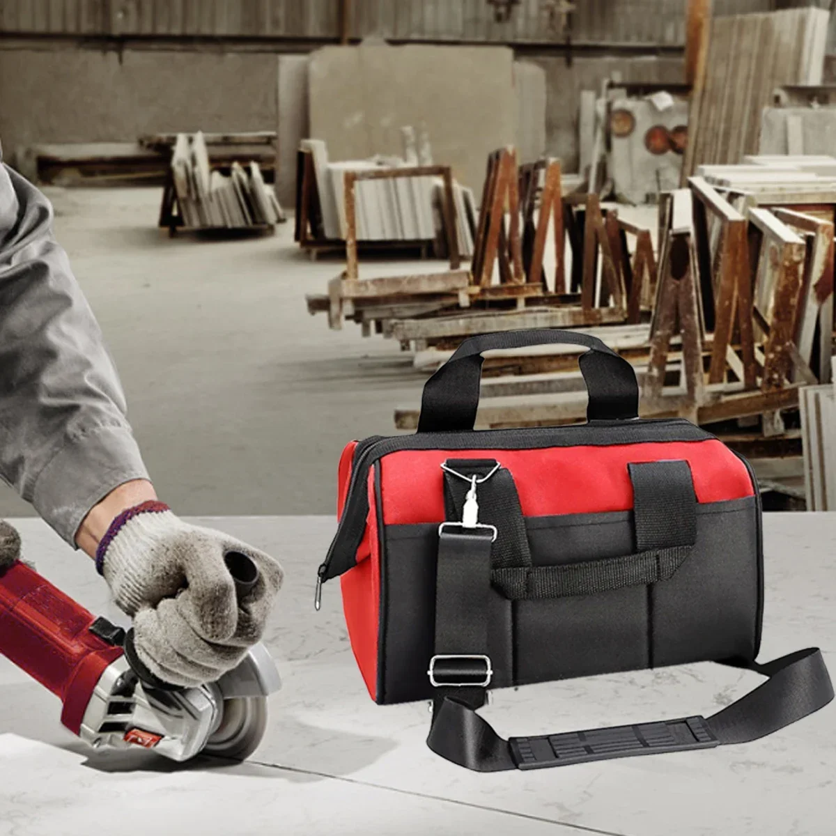 Tas peralatan Multi saku tahan - Power Tools Software ulasan dan harga