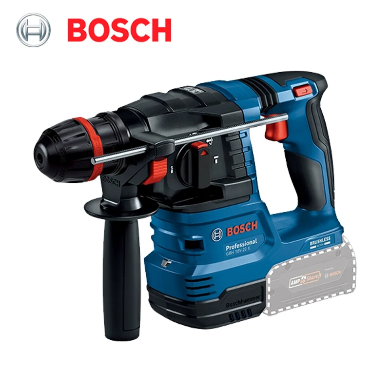 BOSCH GBH18V-22X Bor Palu Puta - Hammer Drill Sds ulasan dan harga