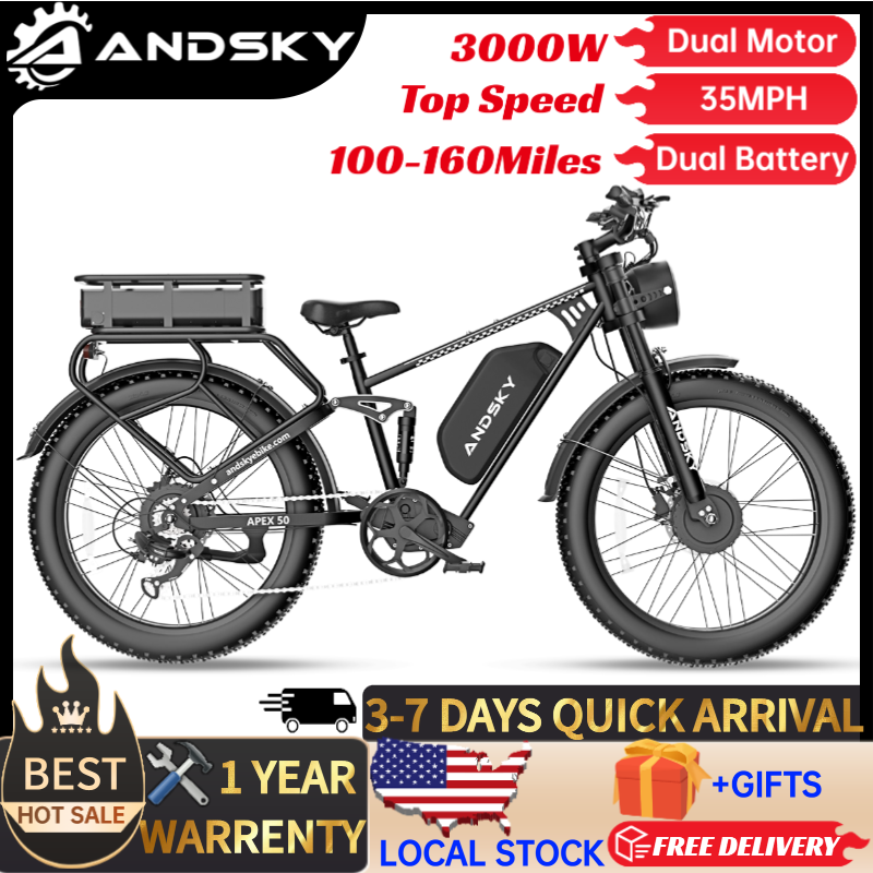 ANDSKY Apex50 AWD Sepeda Listr - Power Tools World ulasan dan harga